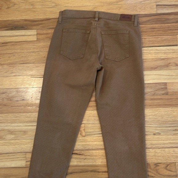 Fossil Super Skinny Light Brown Tan Dotted Patterned Jeans - Size 29 Women’s - Picture 15 of 17